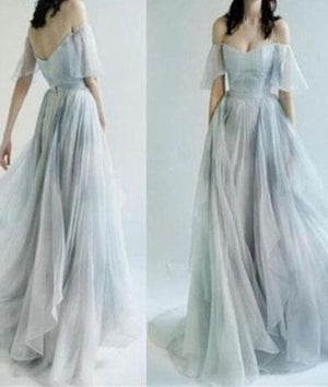 CONCETTA off shoulder prom dress