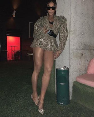 HALLIE snake dress