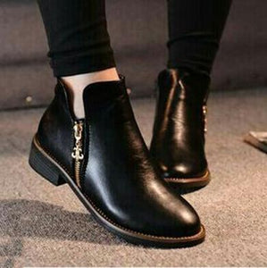 Zip Boots Shoes