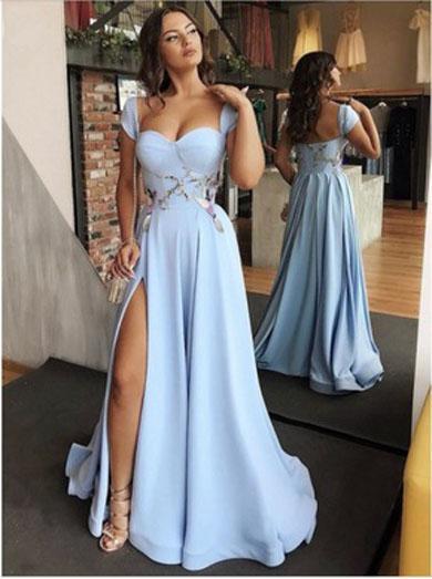 CLAIRE side split Dress