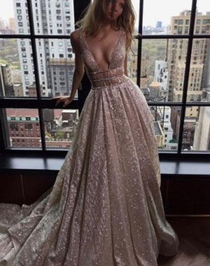 ANGIE sparkly prom dress