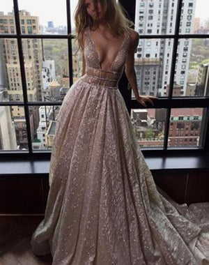 ANGIE sparkly prom dress