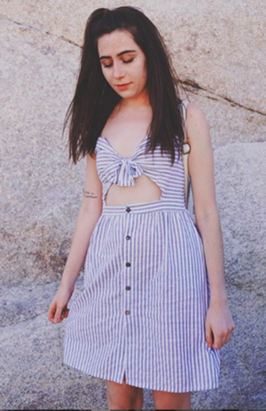 ILENE striped dress