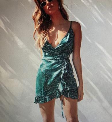 ALFREDA short maxi Dress