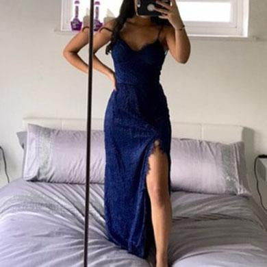 ANASTASIA split prom dress