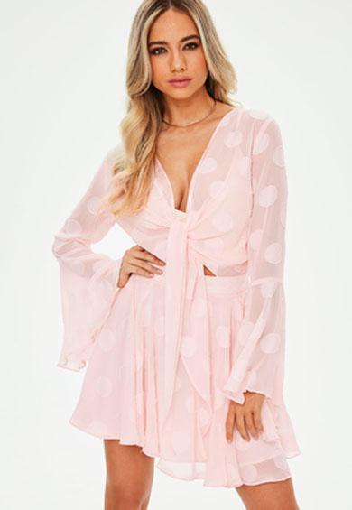 ZELMA pretty flared dress