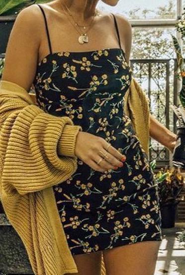 MARGRET floral bodycon dress