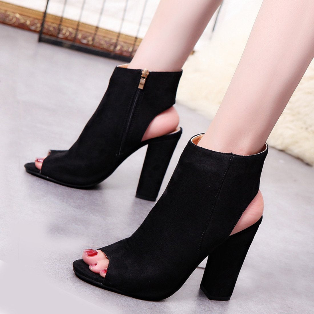 The Ankle Peep boots