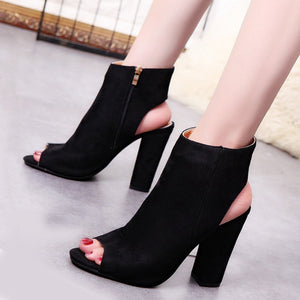 The Ankle Peep boots